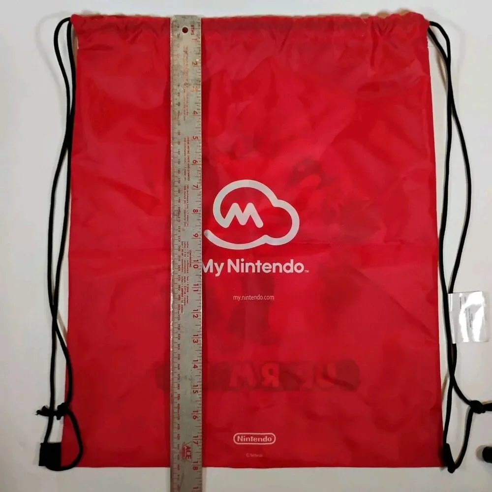 Super Mario Drawstring Bag, My Nintendo Play Tour 2024